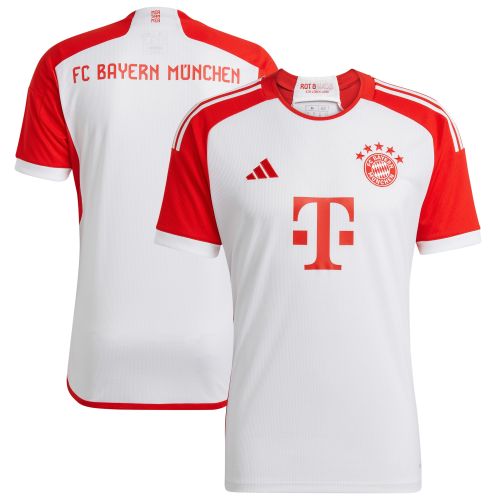 Bayern Munich adidas 2023/24 Home Replica Jersey - White