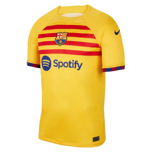 Barcelona Nike 2022/23 Fourth Breathe Stadium Replica Jersey - Yellow