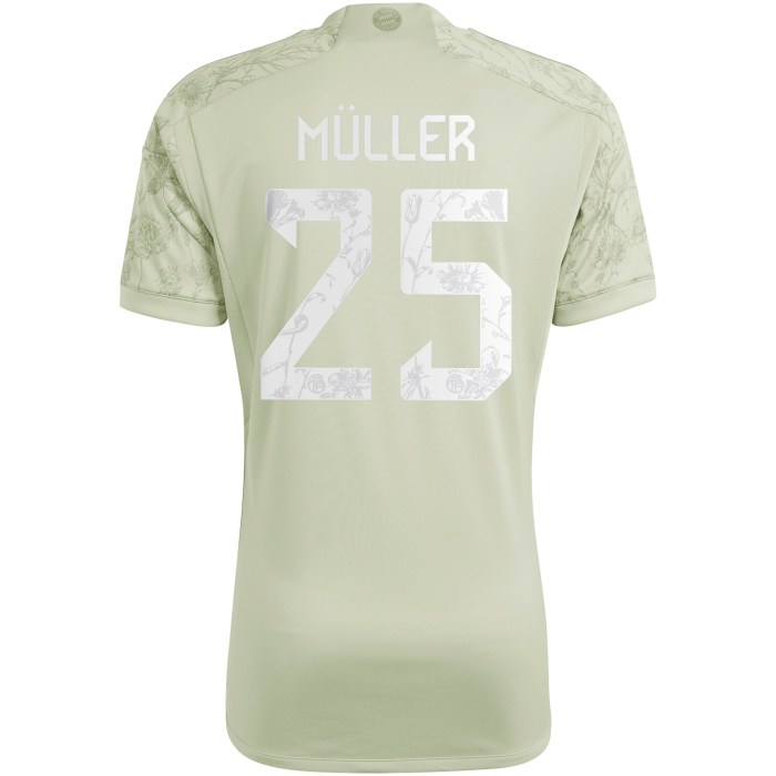 Thomas Müller Bayern Munich adidas 2023/24 Oktoberfest Replica Player Jersey - Green