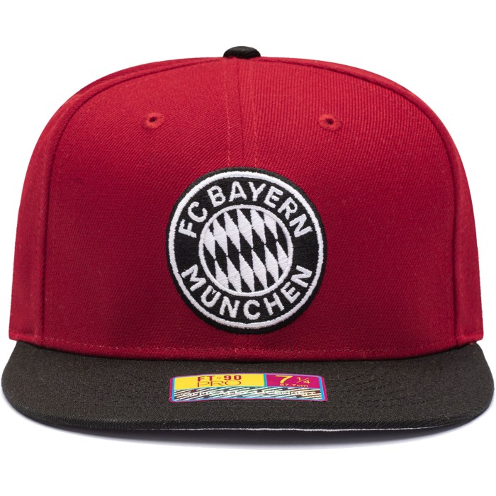 Bayern Munich America's Game Fitted Hat - Red/Black