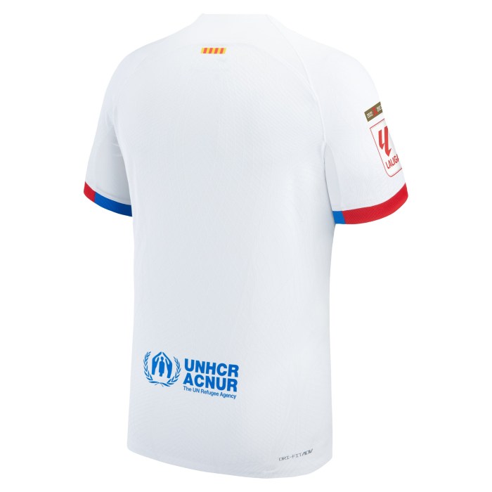 Barcelona Nike 2023/24 Away Match Authentic Jersey - White
