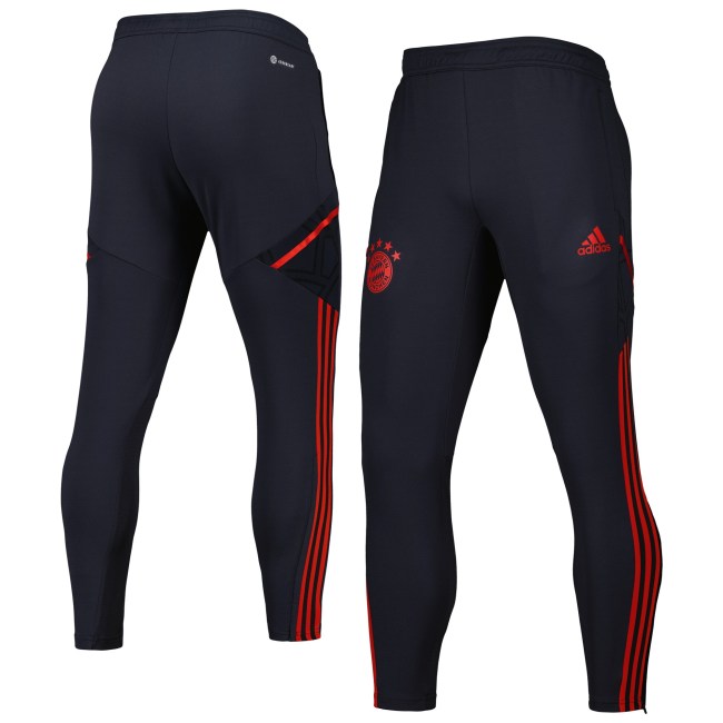 Bayern Munich adidas Club Crest AEROREADY Training Pants - Gray