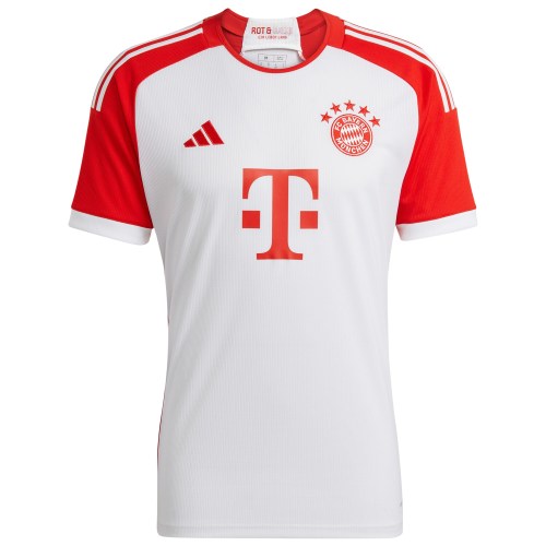 Bayern Munich adidas 2023/24 Home Replica Jersey - White