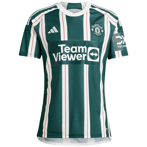 Manchester United adidas 2023/24 Away Replica Jersey - Green