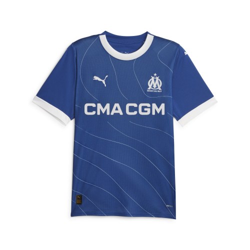 Olympique Marseille Puma 2023/24 Away Replica Jersey - Blue