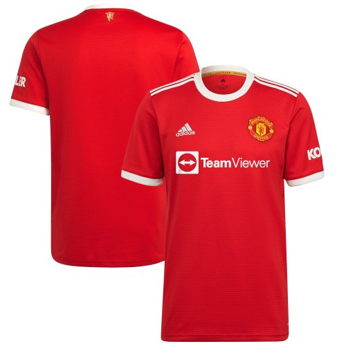 Manchester United adidas 2021/22 Home Replica Jersey - Red