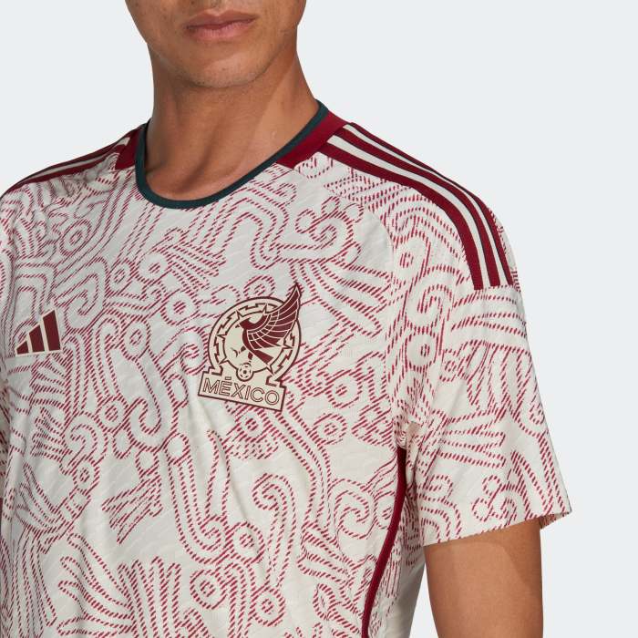 adidas Men's Mexico Away Authentic Jersey 2022