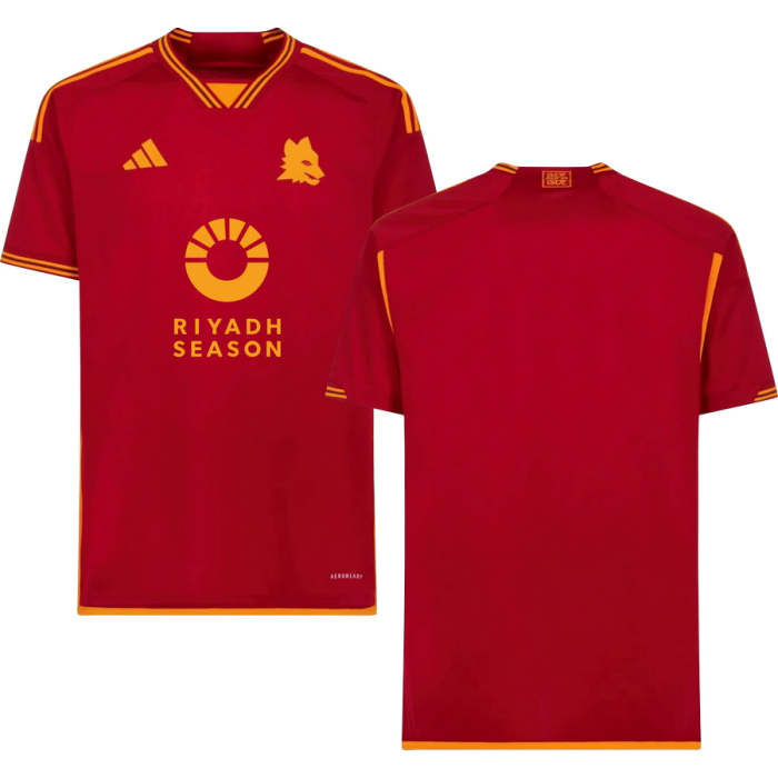 Roma AS Home Replica Jersey 2023/24 Men`s