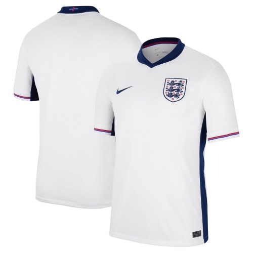 Copy England National Team Nike 2024 Home Replica Blank Jersey - White