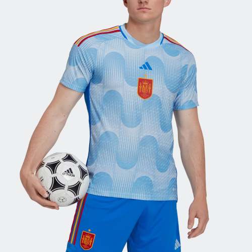 adidas Spain 2022-2023 World Cup Away Authentic Jersey HE2024