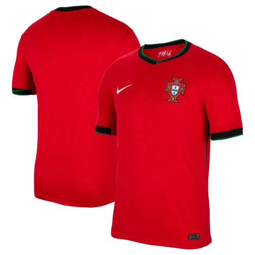Copy Portugal National Team Nike 2024 Home Replica Blank Jersey - Red