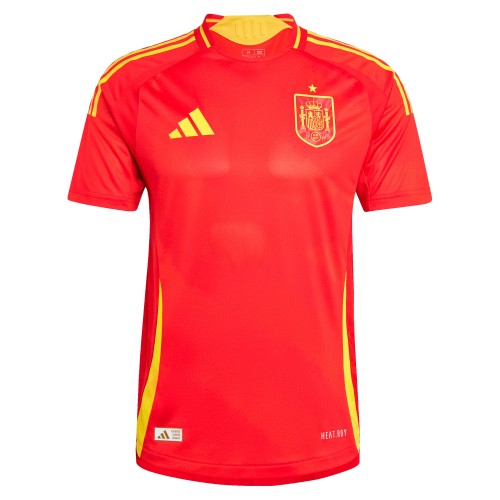 Copy Spain National Team adidas 2024 Home Authentic Jersey - Scarlet