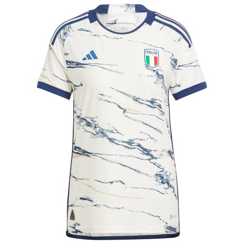 Copy Italy National Team adidas 2023 Away Authentic Jersey - White