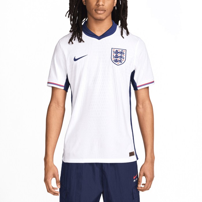 England National Team Nike 2024 Home Authentic Blank Jersey - White