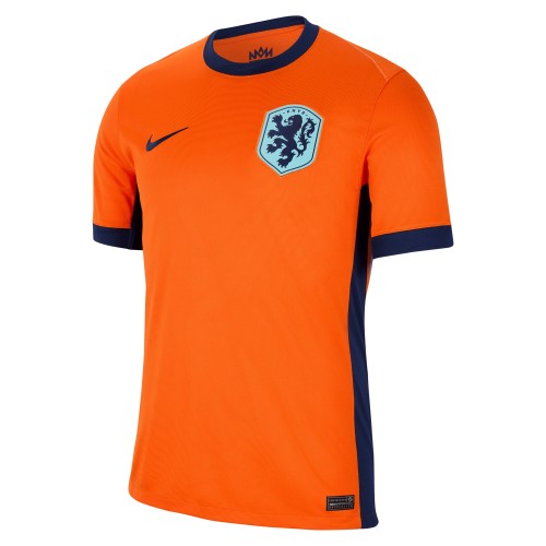 Copy Netherlands National Team Nike 2024 Home Replica Blank Jersey - Orange