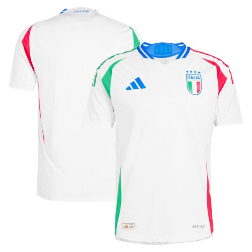 Copy Italy National Team adidas 2024 Away Authentic Jersey - White