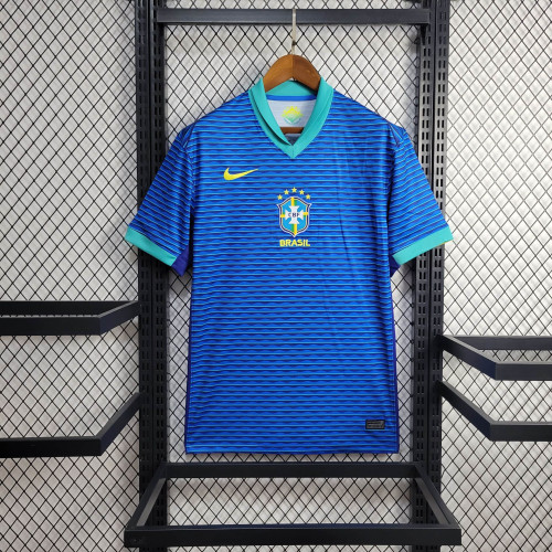 2024 Brazil Away Football Replica Shirt