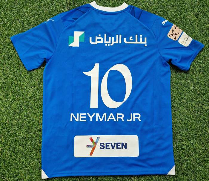 2023/2024 Player Version Al Hilal Home Football Shirt