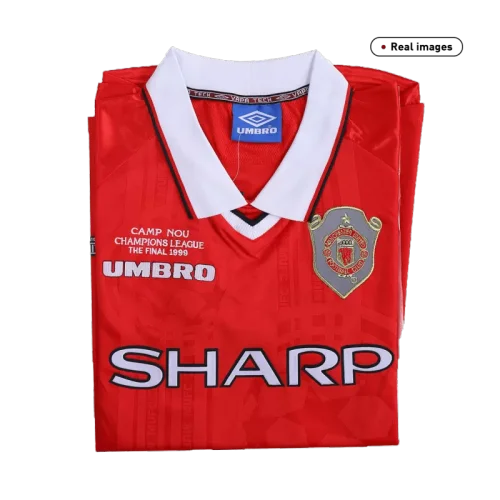 Vintage Soccer Jersey Manchester United Home 1999/00 - UCL