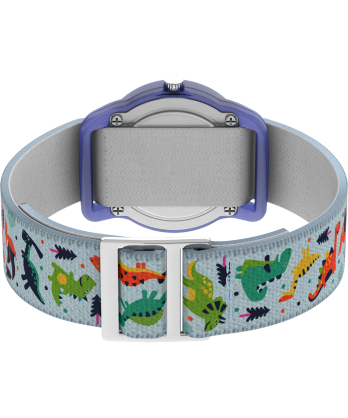 TIMEX TIME MACHINES® 29mm Dinosaur Elastic Fabric Kids Watch