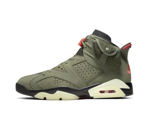 Travis Scott x Jordan6 Medium Olive TS