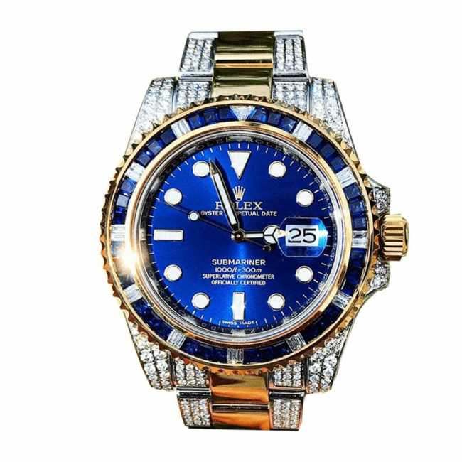 Rolex Submariner Blue Dial 18038