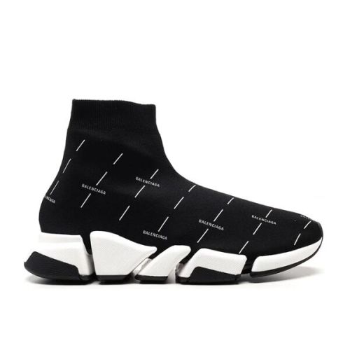 BALENCIAGA SPEED 2.0 LOGO-PRINT SNEAKERS – BLA048