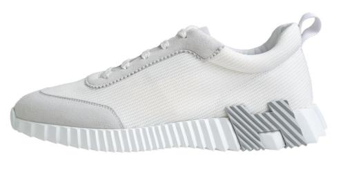 Hermes Bouncing Sneaker White Grey