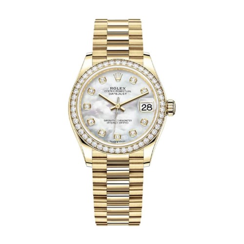 Rolex Datejust Diamond Gold