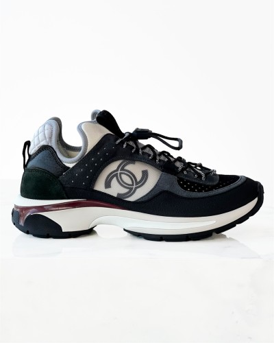 Chanel Suede Calfskin Trainers