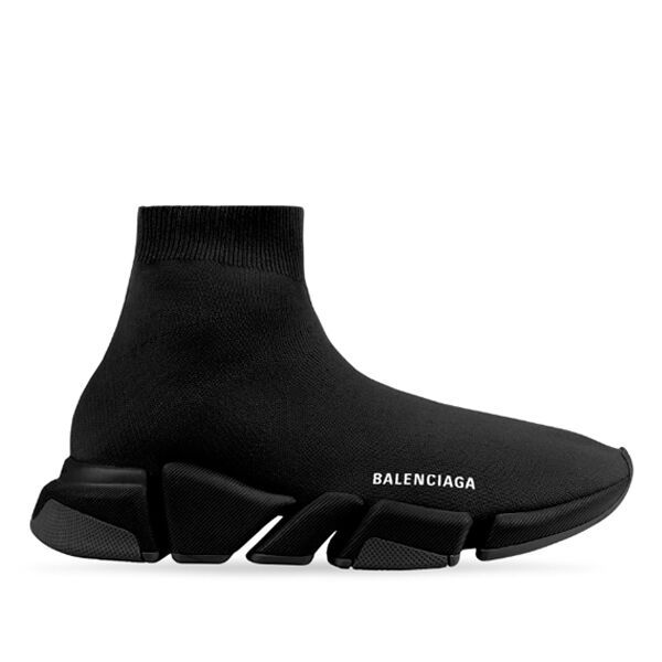 BALENCIAGA MEN’S SPEED 2.0 SNEAKER IN BLACK – BLA024