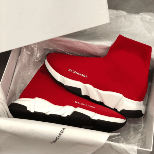 BALENCIAGA SPEED TRAINER RED – BB14