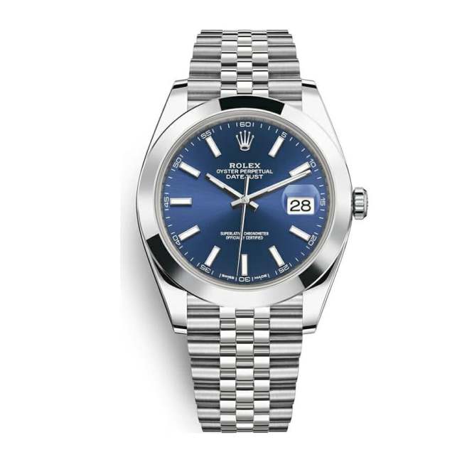 Rolex Steel Blue Dial