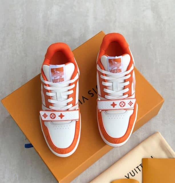 LOUIS VUITTON TRAINER SNEAKER ORANGE – LSVT325