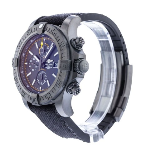 Breitling Super Avenger II Black Steel M133711A/BF30