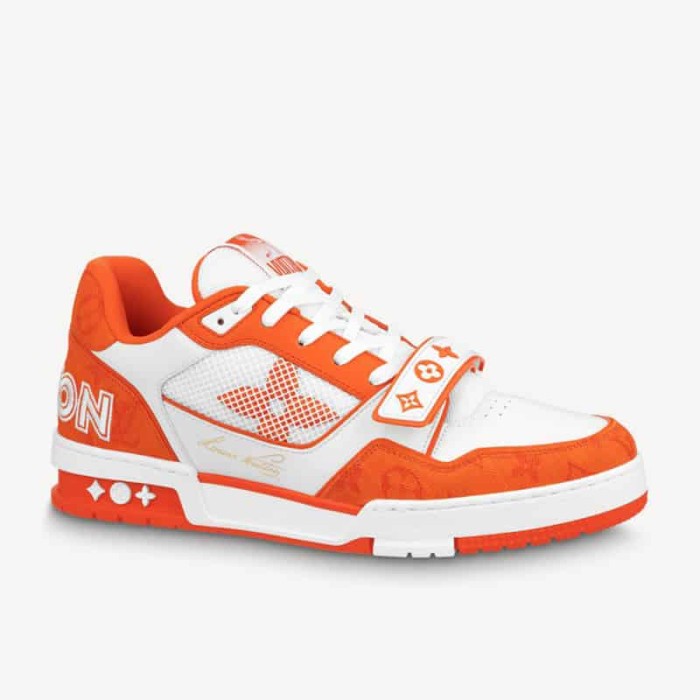 LOUIS VUITTON TRAINER SNEAKER ORANGE – LSVT325