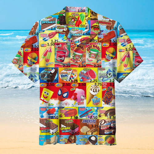 Oh, those old summers, those old ice creams |Unisex Hawaiian Shirt