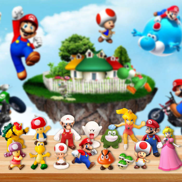 Mario Advent Calendar -- The One With 24 Little Doors