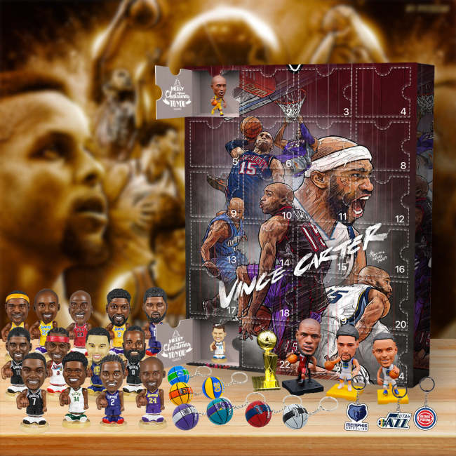 NBA Advent Calendar -- The One With 24 Little Doors