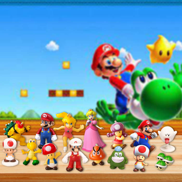 Mario Advent Calendar -- The One With 24 Little Doors