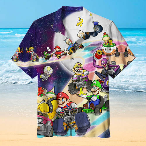 Mario Kart |Unisex Hawaiian Shirt
