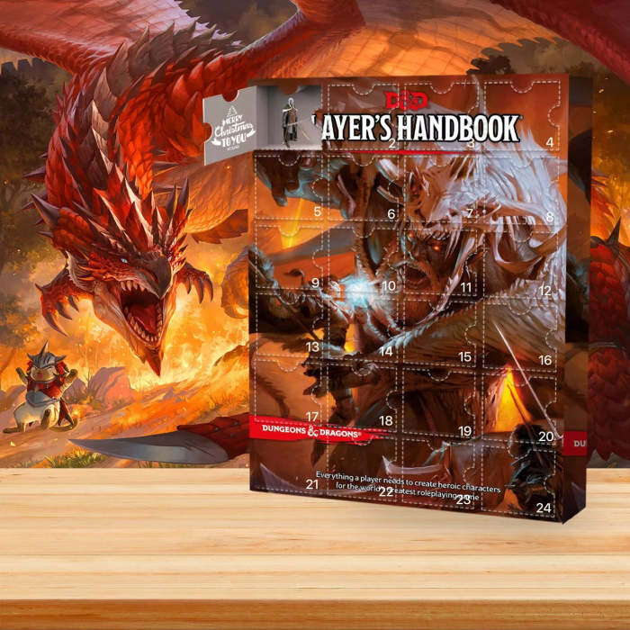Dungeons & Dragons Advent Calendar24 Gifts Are In It