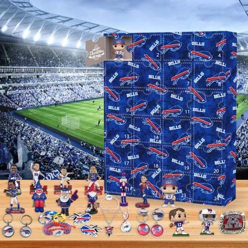 Buffalo Bills Advent Calendar -- The One With 24 Little Doors