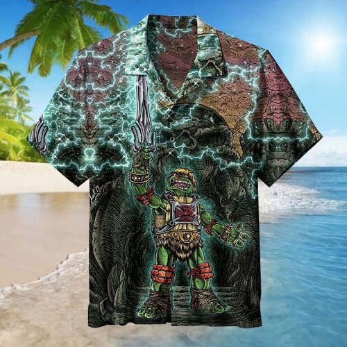 Ninja Turtles—He-Man League |Universal Hawaiian Shirt