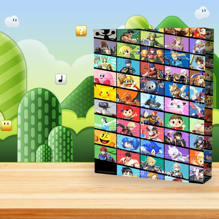 2025 Nintendo Games Advent Calendar -- The One With 24 Little Doors