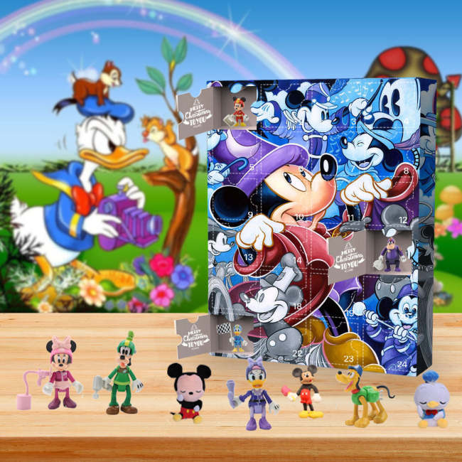 Mickey Mouse Advent Calendar -- The One With 24 Little Doors