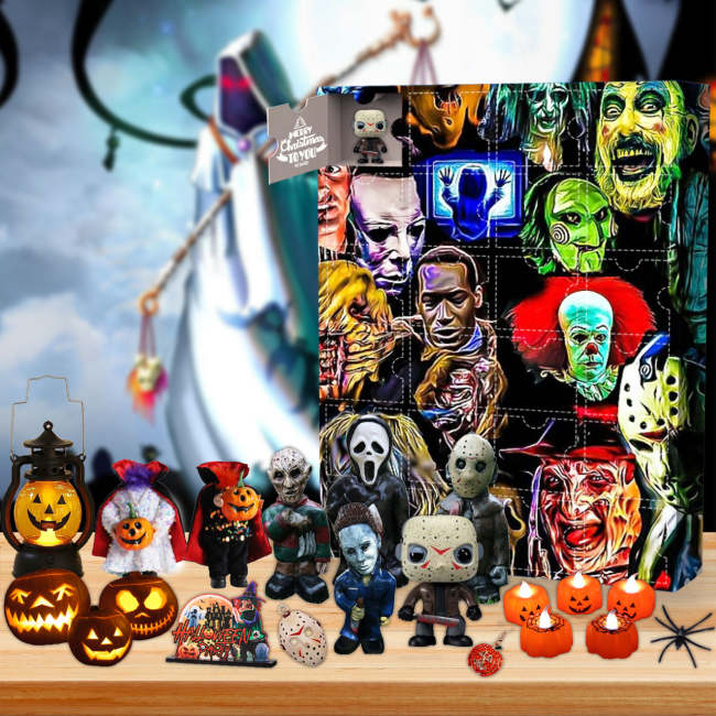 Halloween Advent Calendar -- The One With 24 Little Doors