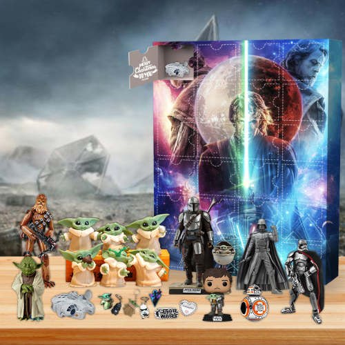 Star Wars Advent Calendar -- The One With 24 Little Doors