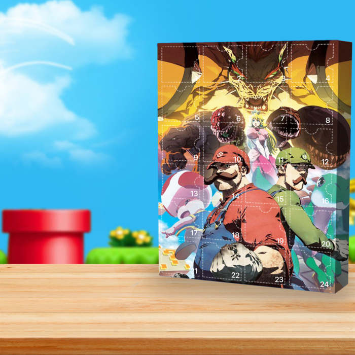Mario Advent Calendar -- The One With 24 Little Doors