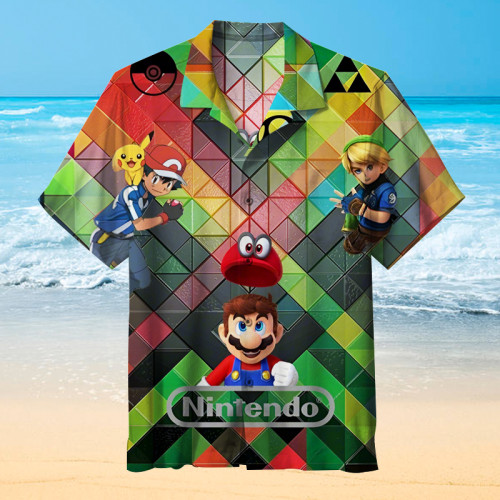 Nintendo |Unisex Hawaiian Shirt